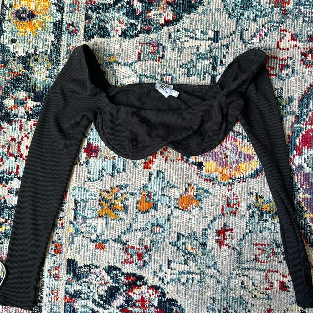 Black Princess Polly Bra Top